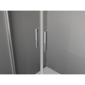 Sprchový kout Mexen Exo s výklopným mechanismem 70 x 95 cm, průhledný, chrom - 8182-070-095-01-00