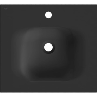 Zapuštěné umyvadlo Mexen Vela 46 x 46,5 cm, matná černá - 25234571
