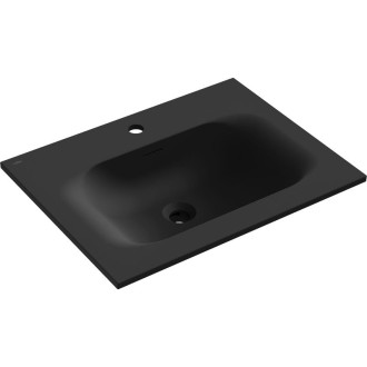 Zapuštěné umyvadlo Mexen Vela 61 x 46,5 cm, matná černá - 25236071