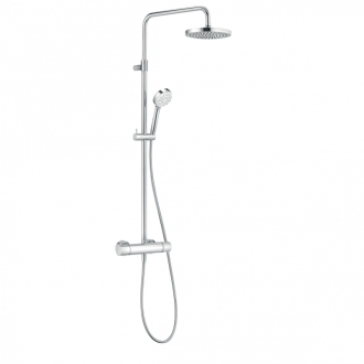 KLUDI LOGO 6809505-00 LOGO DUAL SHOWER SYSTEM s termostat. baterií,ruční 1S