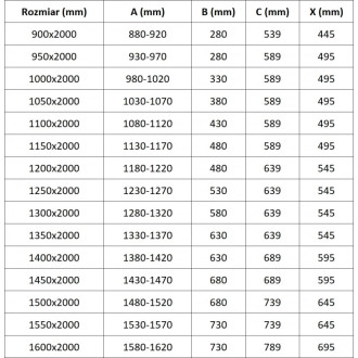 Sprchové dveře Mexen Exo s otočnými rameny 100 cm, průhledné, chrom - 819-100-000-01-00