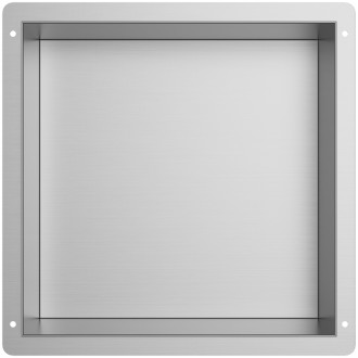 CERANO - Zápustná polička/nika do obkladu - nerezová  - 30x30x10 cm