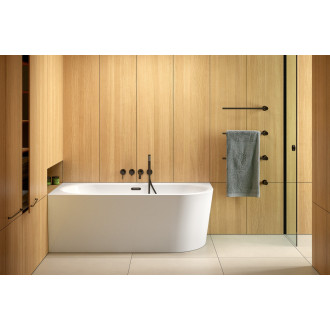 Volně stojící vana AVITA A-LINE bílá, sifon se štěrbinovým přepadem