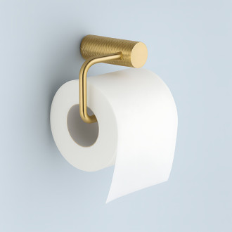 REA Držák na toaletní papír 9711 Prism Brush Gold REA-98024