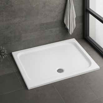 REA Sprchová akrylová vanička Belmond White 90x120 REA-K4373