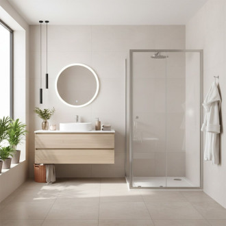 REA Primo Slide Sprchový kout 110x80 Chrome KPL-K1565