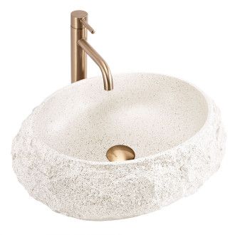 Umyvadlo na desku Mika Beige