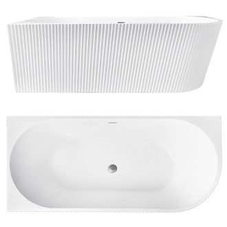 Rea Rohová akrylová vana WENUS LEFT 170cm REA-W0129