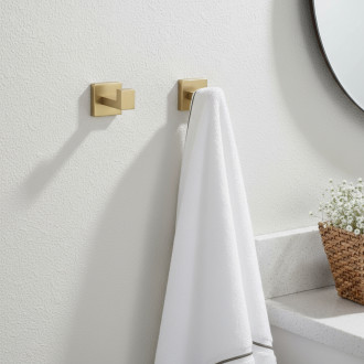 Rea Sada koupelnových doplňků Rio Brush Gold 4 díly REA-05013