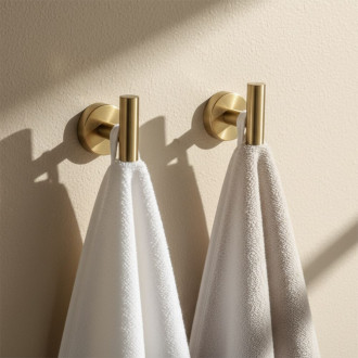 Rea Sada koupelnových doplňků  Ari Brush Gold 4 díly REA-05001