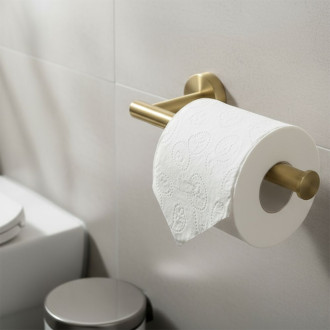 Rea Sada koupelnových doplňků  Ari Brush Gold 4 díly REA-05001