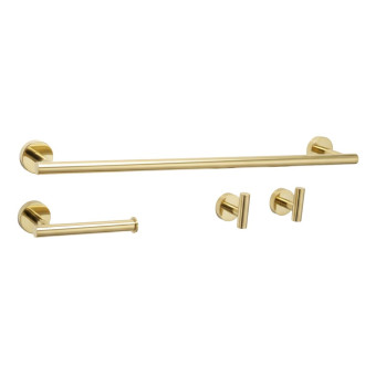 Rea Sada koupelnových doplňků  Ari Gold 4 díly REA-05000