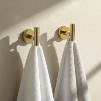 Rea Sada koupelnových doplňků  Ari Gold 4 díly REA-05000