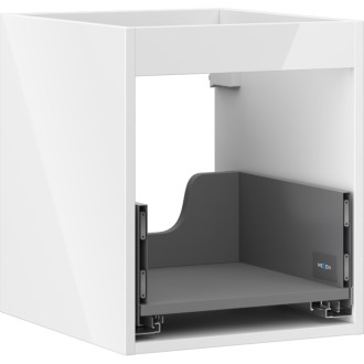 Korpus umyvadlové skříňky Mexen Box-A 40 cm, 1 zásuvka, bílý lesk - 91AX0-0400-470-1-00