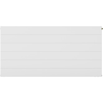 Deskový radiátor Mexen Line CVL11 400 x 400 mm, spodní připojení, 222 W, bílý - W611L-040-040-00