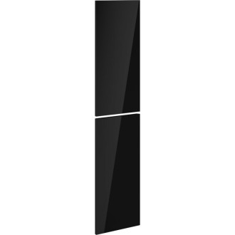 Čelo Mexen Orio pro korpus koupelnové skříňky 35 x 80 cm (2 ks), černý lesk - 91A11-1600-300-2-70