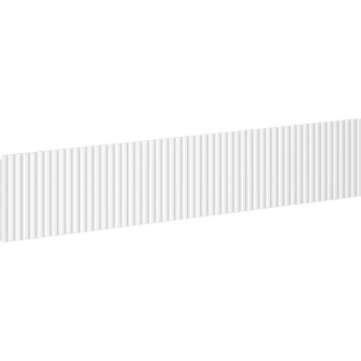 Drážkovaná přední strana Mexen Rivel pro korpus koupelnové skříňky 80 x 20 cm, matná bílá - 91A20-0800-235-1-01