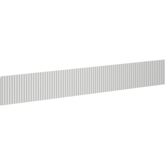 Drážkovaná přední strana Mexen Rivel pro korpus koupelnové skříňky 140 x 20 cm, matně šedá - 91A20-1400-235-1-62