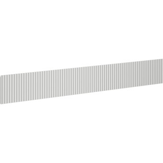 Drážkovaná přední strana Mexen Rivel pro korpus koupelnové skříňky 160 x 20 cm, matně šedá - 91A20-1600-235-1-62