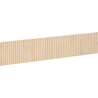 Drážkovaná přední strana Mexen Rivel pro korpus koupelnové skříňky 80 x 20 cm, dub - 91A20-0800-235-1-81