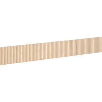 Drážkovaná přední strana Mexen Rivel pro korpus koupelnové skříňky 160 x 20 cm, dub - 91A20-1600-235-1-81