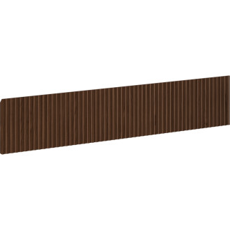 Drážkovaná přední strana Mexen Rivel pro korpus koupelnové skříňky 90 x 20 cm, ořech - 91A20-0900-235-1-86