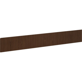 Drážkovaná přední strana Mexen Rivel pro korpus koupelnové skříňky 120 x 20 cm, ořech - 91A20-1200-235-1-86