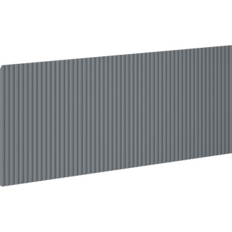 Drážkovaná přední strana Mexen Rivel pro korpus koupelnové skříňky 90 x 43,5 cm, matný grafit - 91A20-0900-470-1-66