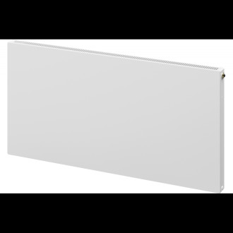 Deskový radiátor Mexen Flat CCF11 400 x 400 mm, spodní středové připojení, 222 W, bílý - W6C11F-040-040-00