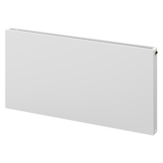 Deskový radiátor Mexen Flat CCF21 300 x 1600 mm, spodní středové připojení, 1010 W, bílý - W6C21F-030-160-00