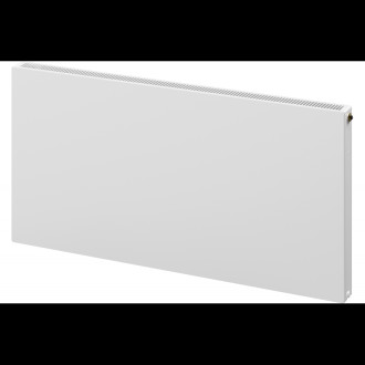 Deskový radiátor Mexen Flat CCF21 400 x 400 mm, spodní středové připojení, 318 W, bílý - W6C21F-040-040-00