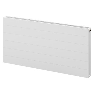 Deskový radiátor Mexen Line CCL21 300 x 1000 mm, spodní středové připojení, 631 W, bílý - W6C21L-030-100-00