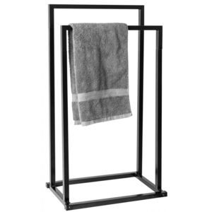 Rea REA dvojtý držák ručníků Black 391872 391872