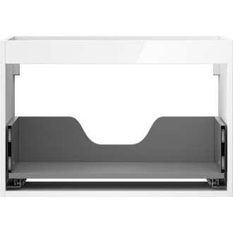 Korpus umyvadlové skříňky Mexen Box-A 70 cm, 1 zásuvka, bílý lesk - 91AX0-0700-470-1-00