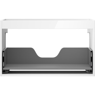 Korpus umyvadlové skříňky Mexen Box-A 80 cm, 1 zásuvka, bílý lesk - 91AX0-0800-470-1-00