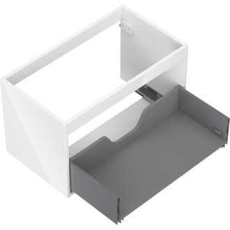 Korpus umyvadlové skříňky Mexen Box-A 80 cm, 1 zásuvka, bílý lesk - 91AX0-0800-470-1-00