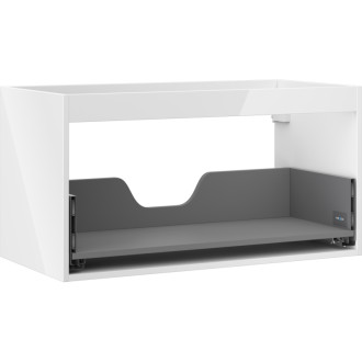 Korpus umyvadlové skříňky Mexen Box-A 90 cm, 1 zásuvka, bílý lesk - 91AX0-0900-470-1-00