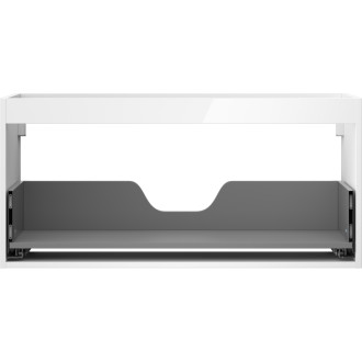 Korpus umyvadlové skříňky Mexen Box-A 100 cm, 1 zásuvka, bílý lesk - 91AX0-1000-470-1-00