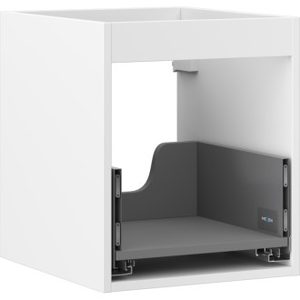 Korpus umyvadlové skříňky Mexen Box-A 40 cm, 1 zásuvka, matná bílá - 91AX0-0400-470-1-01