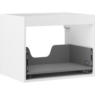 Korpus umyvadlové skříňky Mexen Box-A 60 cm, 1 zásuvka, matná bílá - 91AX0-0600-470-1-01