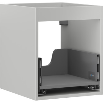 Korpus umyvadlové skříňky Mexen Box-A 40 cm, 1 zásuvka, matně šedá - 91AX0-0400-470-1-62