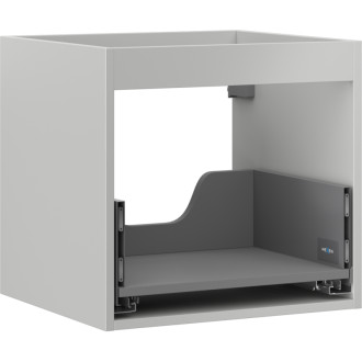 Korpus umyvadlové skříňky Mexen Box-A 50 cm, 1 zásuvka, matně šedá - 91AX0-0500-470-1-62