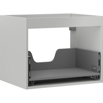 Korpus umyvadlové skříňky Mexen Box-A 60 cm, 1 zásuvka, matně šedá - 91AX0-0600-470-1-62