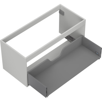 Korpus umyvadlové skříňky Mexen Box-A 100 cm, 1 zásuvka, matně šedá - 91AX0-1000-470-1-62