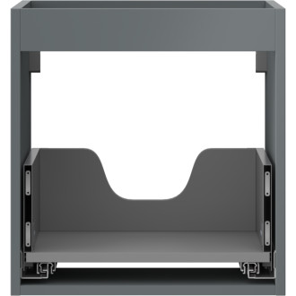 Korpus umyvadlové skříňky Mexen Box-A 45 cm, 1 zásuvka, matný grafit - 91AX0-0450-470-1-66