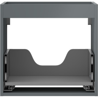 Korpus umyvadlové skříňky Mexen Box-A 50 cm, 1 zásuvka, matný grafit - 91AX0-0500-470-1-66