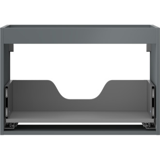 Korpus umyvadlové skříňky Mexen Box-A 70 cm, 1 zásuvka, matný grafit - 91AX0-0700-470-1-66