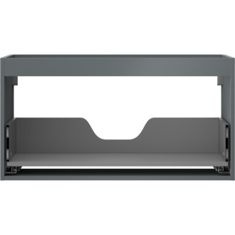 Korpus umyvadlové skříňky Mexen Box-A 90 cm, 1 zásuvka, matný grafit - 91AX0-0900-470-1-66