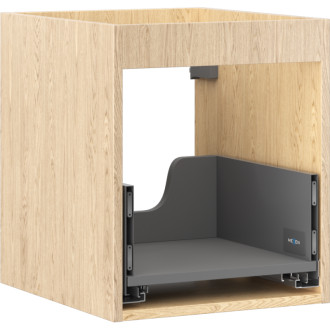 Korpus umyvadlové skříňky Mexen Box-A 40 cm, 1 zásuvka, dub - 91AX0-0400-470-1-81