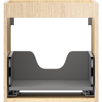 Korpus umyvadlové skříňky Mexen Box-A 45 cm, 1 zásuvka, dub - 91AX0-0450-470-1-81